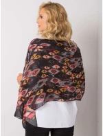 Šatka AT CH F106008 čiernej a červenej