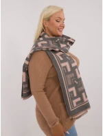 Šál AT SZ 23158.32 sivo-ružový Šál AT SZ 23158.32 sivo-ružový