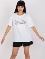 Tričko HB TS 3077.32P biele