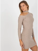 Dámske šaty NM SK NG 2315 tmavo lila