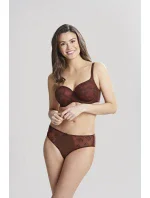 Dámska podprsenka Tango 3251B Tmavohnedý vzor muškátového orieška - Panache
