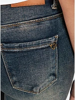 Dámske skinny džínsy námornícka modrá FashionStreet UY2825 Dámske skinny džínsy námornícka modrá FashionStreet UY2825