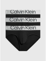Pánske slipy 3 Pack Briefs Steel Micro 000NB3073A7V1 čierna - Calvin Klein