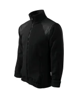 Bunda Hi-Q fleece unisex black 01 (štítok značky)