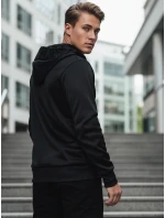 Pánska mikina s kapucňou čierna FashionStreet BX5858