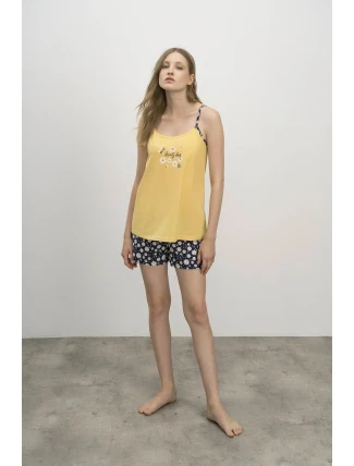 Dámske krátke pyžamo babydoll 16203 - Vamp