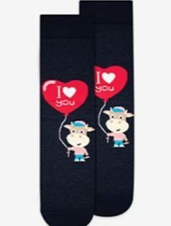 MODERN Socks U04.156 Valentínske ponožky