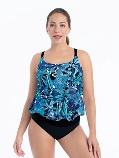 Štýl Girona Top Care-tankini-top 6581-1 ocean - Anita Care