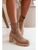 Topánky na podpätku model 199065 Krok vo veľkom štýle