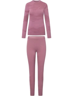 Dámske spodné prádlo VIKING Gasher Lady Set Merino veľkosť M ružová