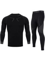 Alpinus Tactical Base Layer Set black-grey M GT43276 muži