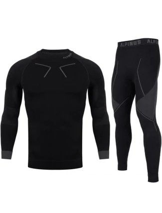Alpinus Tactical Base Layer Set black-grey M GT43276 muži