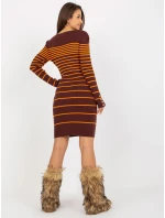 Šaty EM SK NG 2316.12P tmavohnedé Šaty EM SK NG 2316.12P tmavohnedé