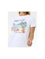 Tričko RIP CURL Crystal Standard Tee, biele Tričko RIP CURL Crystal Standard Tee, biele