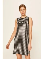 Dámska nočná košeľa YI3322403-055 čiernobiela - DKNY