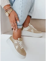 Dámske tenisky na platforme MODNIKKI gold FashionStreet ZY1004 Dámske tenisky na platforme MODNIKKI gold FashionStreet ZY1004