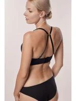 Mefemi Amelia push-up podprsenka s kosticami Čierna Mefemi Amelia push-up podprsenka s kosticami Čierna