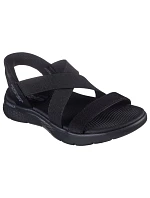 Dámske sandále Skechers GO WALK FLEX SANDAL GLIMMER UP 141489 BBK Dámske sandále Skechers GO WALK FLEX SANDAL GLIMMER UP 141489 BBK