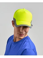 Atlantis Headwear Helpy-S 5-panelová bezpečnostná čiapka 33.0280 žltá fluo Atlantis Headwear Helpy-S 5-panelová bezpečnostná čiapka 33.0280 žltá fluo