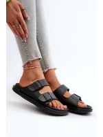 Ľahké dámske penové žabky s prackami Big Star NN274A750 Black Ľahké dámske penové žabky s prackami Big Star NN274A750 Black