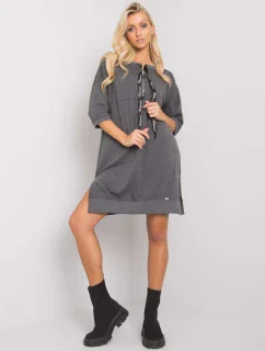 Šaty RV SK 6273.47P tmavo šedá