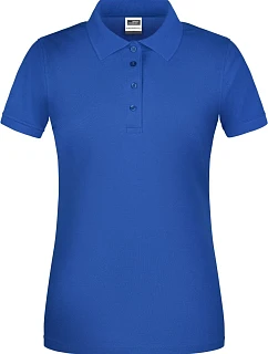 Daiber JN 873 Dámske pracovné polo z bio piqué 02.0873 royal