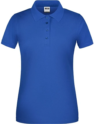 Daiber JN 873 Dámske pracovné polo z bio piqué 02.0873 royal