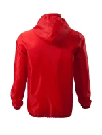 Windy unisex vetrovka červená