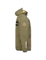 Geographical Norway Softshellová bunda Royaute DB 068 M WY1996H/GN-Kaki / Orange pánska