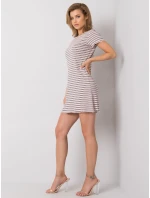 Šaty TW SK G 076.81P biela a červená