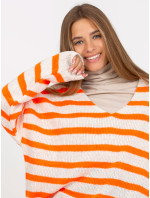 Dámsky sveter TW SW BI M59 oranžový