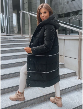 Dámska zimná bunda DIAMON PREMIUM black FashionStreet TY2956 Dámska zimná bunda DIAMON PREMIUM black FashionStreet TY2956