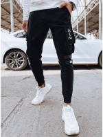 Pánske bojové nohavice čierne FashionStreet UX4306