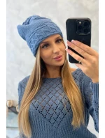 Dámska čiapka Aniela K338 denim