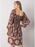 TW SK BI H3748 šaty.22X tmavo hnedá TW SK BI H3748 šaty.22X tmavo hnedá