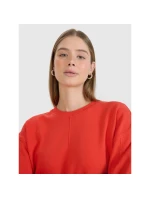 Dámska mikina 4F 4FWSS25TSWSF1543-62S oversize bez kapucne