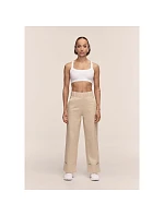 Dámske nohavice CASALL Aria Turn Up Straight Jogger, béžová farba Dámske nohavice CASALL Aria Turn Up Straight Jogger, béžová farba