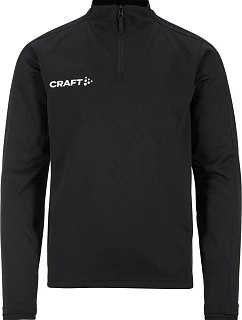 Craft Teamwear Evolve 2.0 Half Zip Jr Detská tréningová bunda s 1/4 zipsom 82.4764 čierna