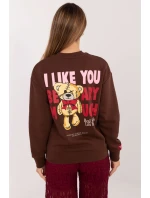 Mikina s kapucňou model 222380 Podúroveň