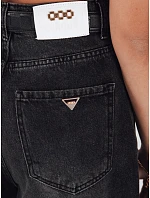 Dámske džínsy balónového strihu čierne FashionStreet UY2743