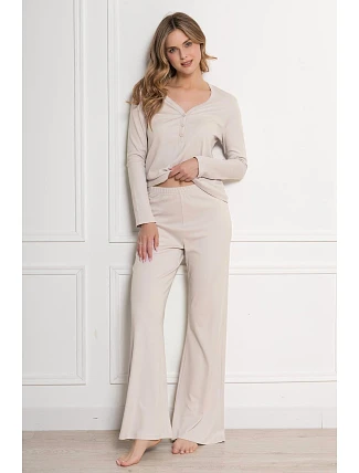 Pyžamo Leveza 1812 Yara, s dlhými rukávmi, veľkosti S–XL Pyžamo Leveza 1812 Yara, s dlhými rukávmi, veľkosti S–XL