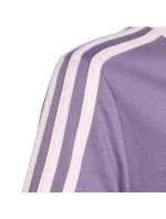 Adidas Essentials 3-Stripes Cotton Loose Fit Boyfriend Tee Jr IL3276 Tričko s prúžkami
