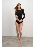 Dámske tričko s dlhým rukávom 21921 Black - Vamp