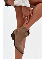 Semišové slip-on topánky NC1338/6338 beige - Beretta