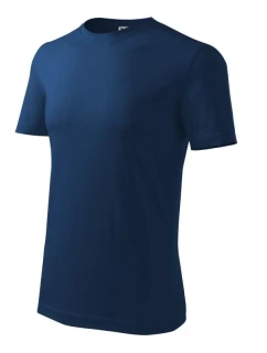 Malfini Classic New M MLI-13287 tmavomodré pánske tričko