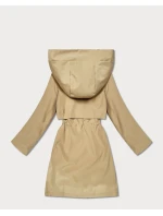 Dámska ľahká parka s pieskovou podšívkou Goodlookin (KK60407-2#)