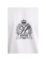 Biele tričko HUGO Daminor (50538246-100)