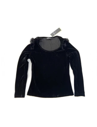 Dámska blúzka s kožušinkou 3685 - LJR