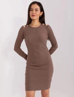 Dámske šaty RV SK 9219.13P Brown - FPrice