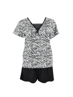 Pyžamo De Lafense 747 Savannah kr/sr S-2XL Pyžamo De Lafense 747 Savannah kr/sr S-2XL